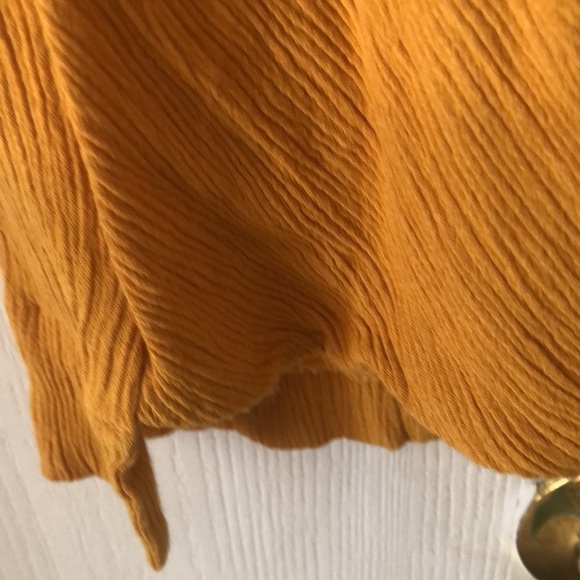 Woman’s Vision 155 fall mustard color blouse - Picture 8 of 13